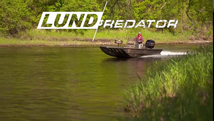 Lund® Predator 1760: 17 ft Welded Aluminum Hunting & Fishing Boat