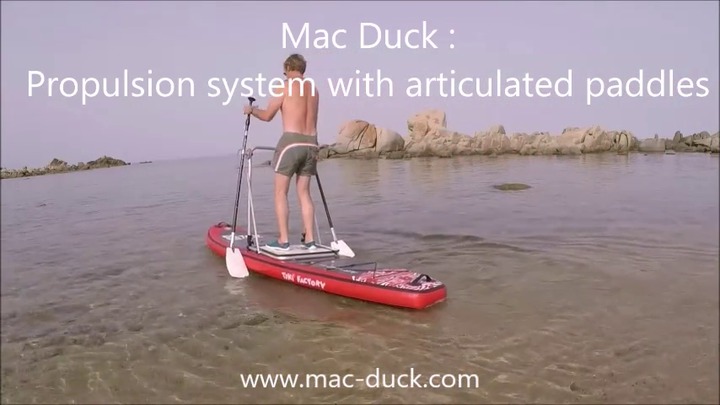 Inflatable stand-up paddle-board - MAC DUCK - L' AQUAPHILE sarl